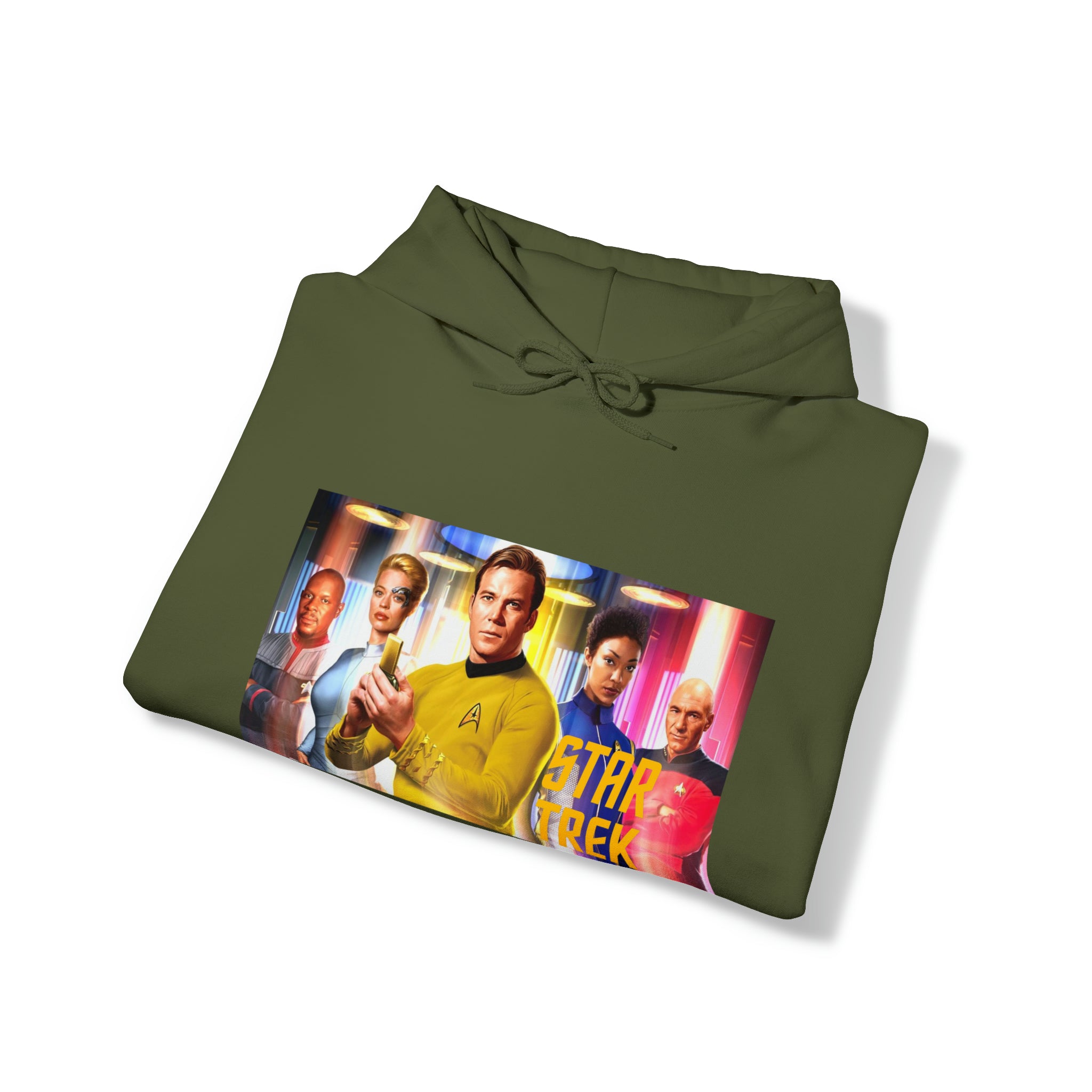 Star Trek- Unisex Heavy Blend™ Hooded Sweatshirt - Creations by Chris and Carlos